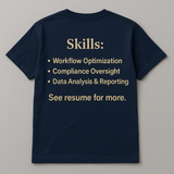 Is Your Corporate Job Hiring? Custom Back Edition — by VaLisa Amor