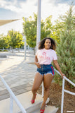 Cheeky Distressed Denim shorts