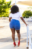 Ms. Parker Denim Shorts