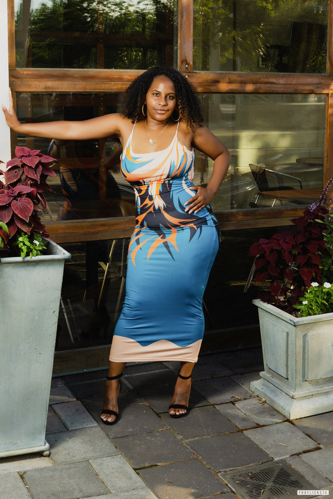 Blue Flame Dress Blue Flame Dress